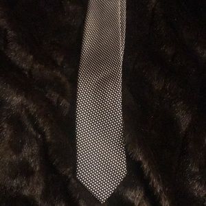 Tom Ford signature polka dot tie.